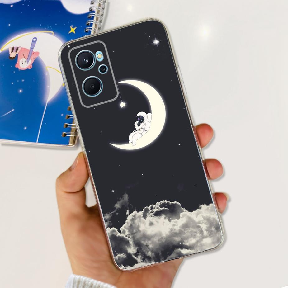 Чехол для Realme 9i RMX3491 Новый модный окрашенный чехол Прозрачный силиконовый мягкий ТПУ чехол для телефона Для Realme 9i 5G RMX3612 Realme9i Fundas