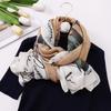 Section Scarf Shawl Air-conditioning Female Cotton Linen Bag Bag Long Scarf Hitching Fashion Yangqi Silk Scarf