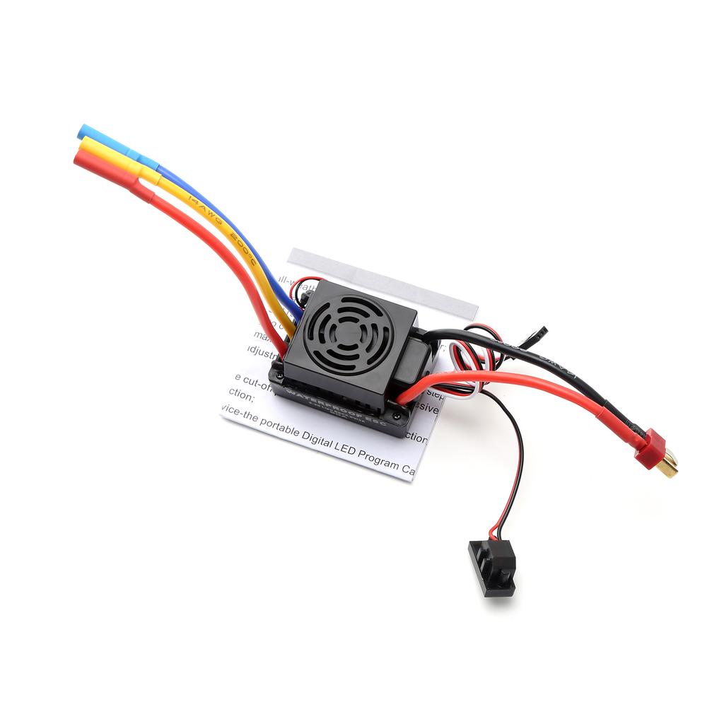 60A 2 3S Бесколлекторный регулятор скорости Электрический регулятор скорости с 5,8 В 3А BEC для 1 10 RC Шоссейный Внедорожный Багги Автомобиль
