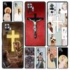 Новый чехол для телефона Faith Christian Religious Jesus для Xiaomi Redmi Note 12 11 10 Pro Plus 9S 9 8 7 9T 8T 9C 9A 5G K40 Gaming Cover