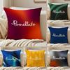 Unique Luxury Design Pomellato-A Pillow Case Anti-dustmite Pillowcase Invisible Zipper Silky Short Plush Sofa Cushion Cover