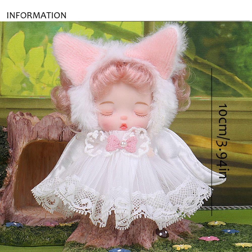 Beautiful 10cm Dress Up Toys Cute Princess Toy Fairy BJD Baby Doll Toddler