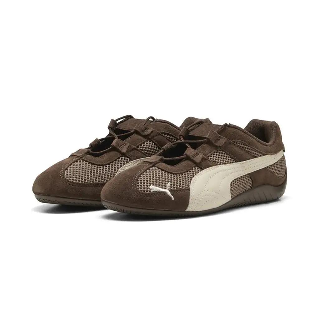 Puma Кроссовки Speedcat Go Chocolate Женские Коричневые Alpine-Snow 403589-08