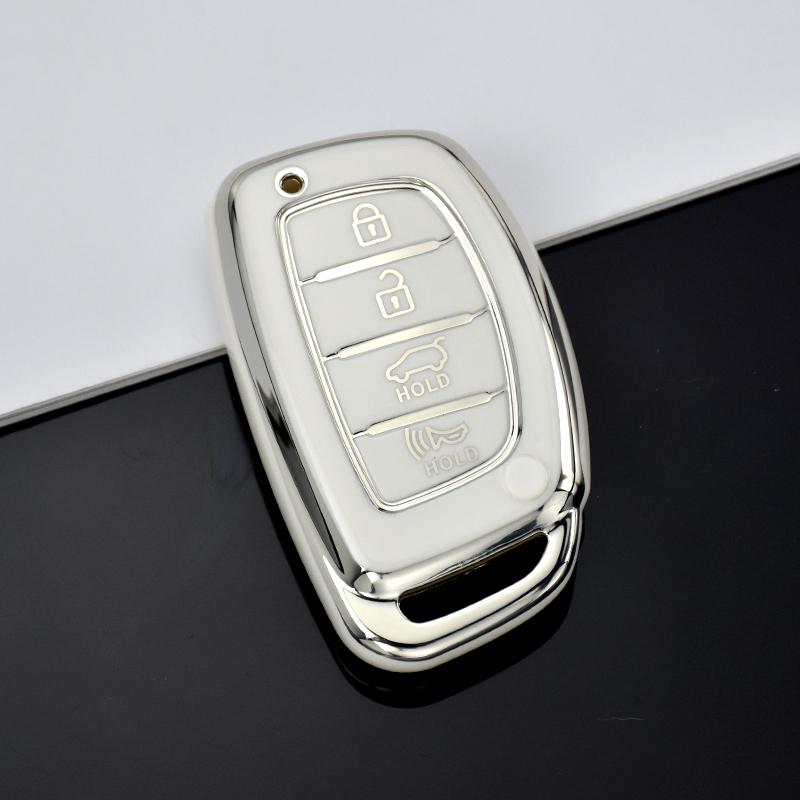 3 4 кнопки новый чехол для смарт-ключа из ТПУ для Hyundai Tucson Santa Fe Rena Sonata Elantra Creta Ix35 Ix45 I10 I30 I40 аксессуары