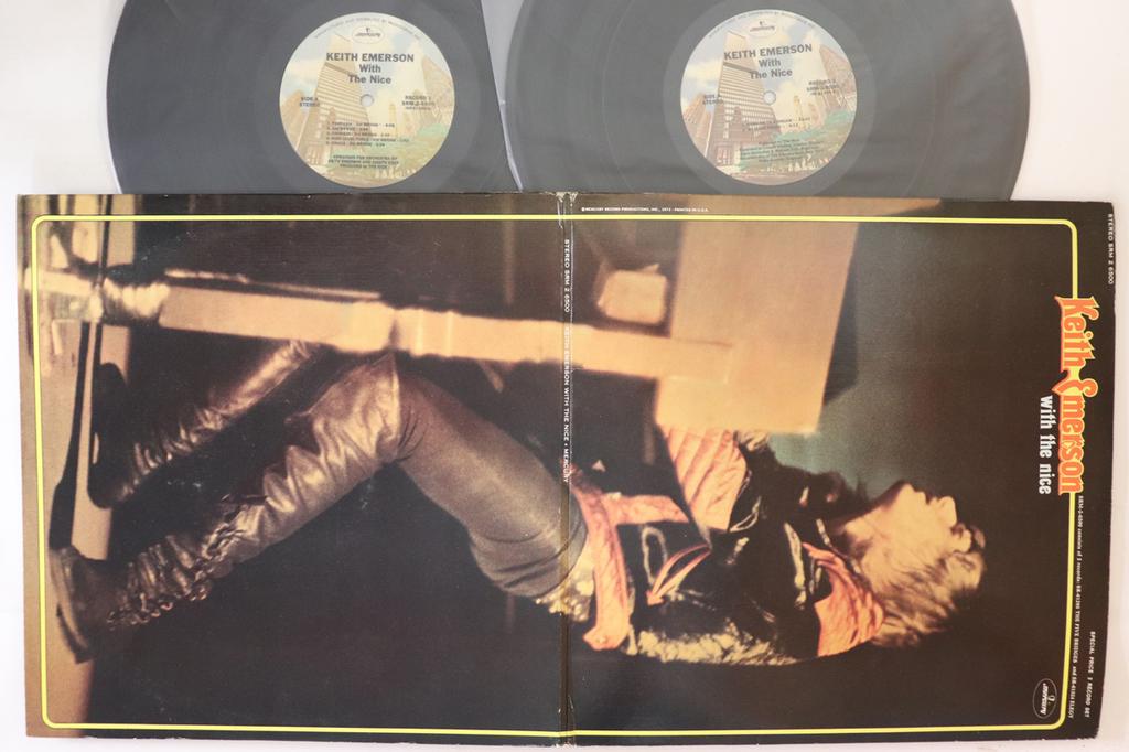 LP Record NICE  Keith Emerson With The Nice SRM26500 MERCURY 1974 US Rock Used