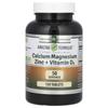 Calcium Magnesium Zinc + Vitamin D3, 150 Tablets