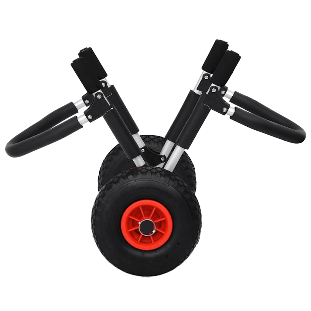 SUP Trolley for 2 Surfboards Foldable 90 kg Aluminum