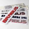 GLC GLB 1pc Rear Emblem For Brabus Sticker Letter Badge Trunk Sticker Rear Sticker For Brabus Mercedes Benz W463 W464 W205 W212