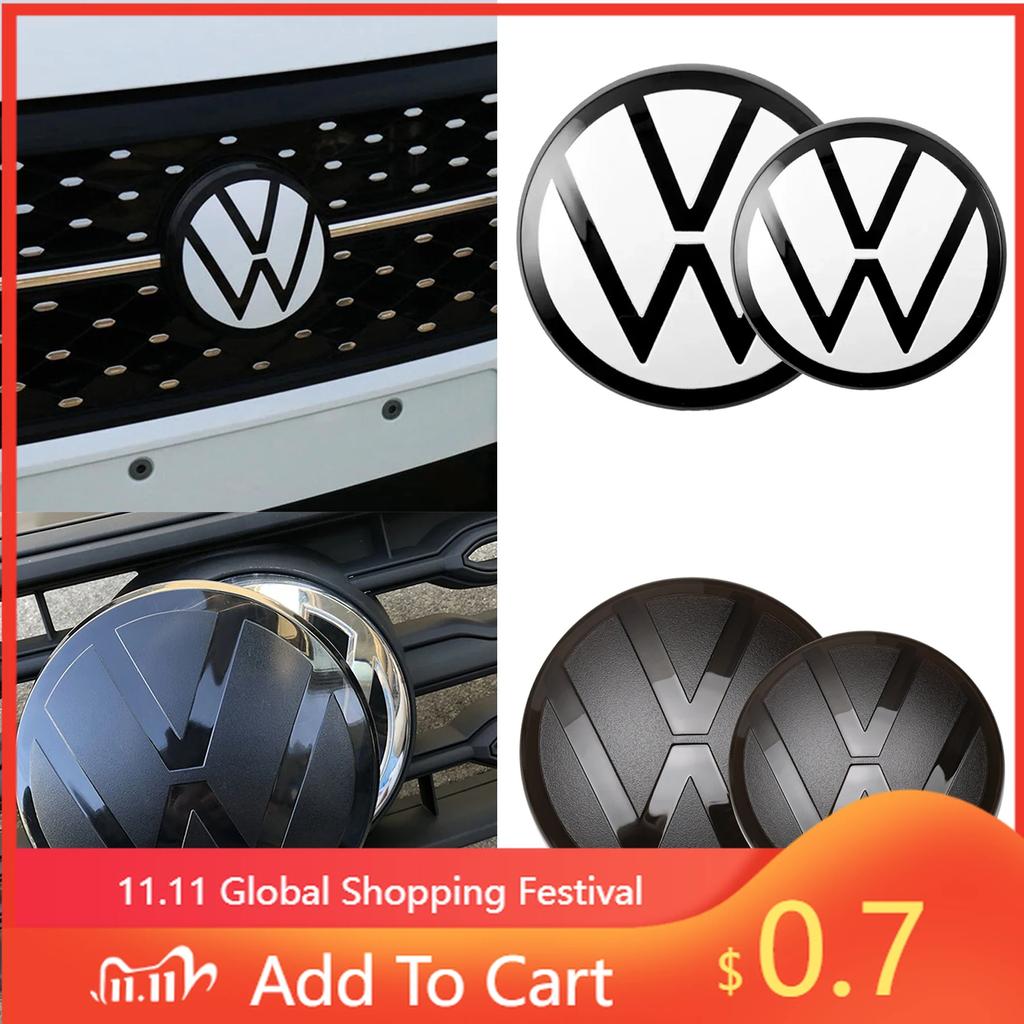 Для автомобиля VW Передняя решетка Значок Задний значок на багажник Крышка Аксессуары для авто Для Volkswagen VW Golf 6 Golf 7 Mk6 7.5 8 VARIANT Polo 2