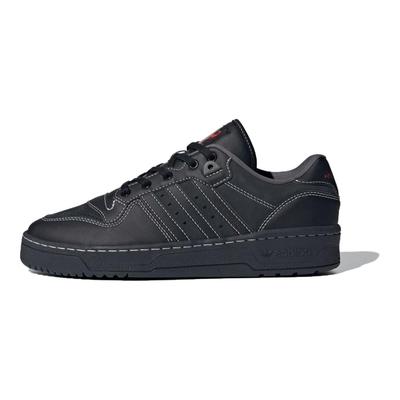 Rivalry Low Summer — Черные кроссовки унисекс Core-Black Ярко-красный ID6271