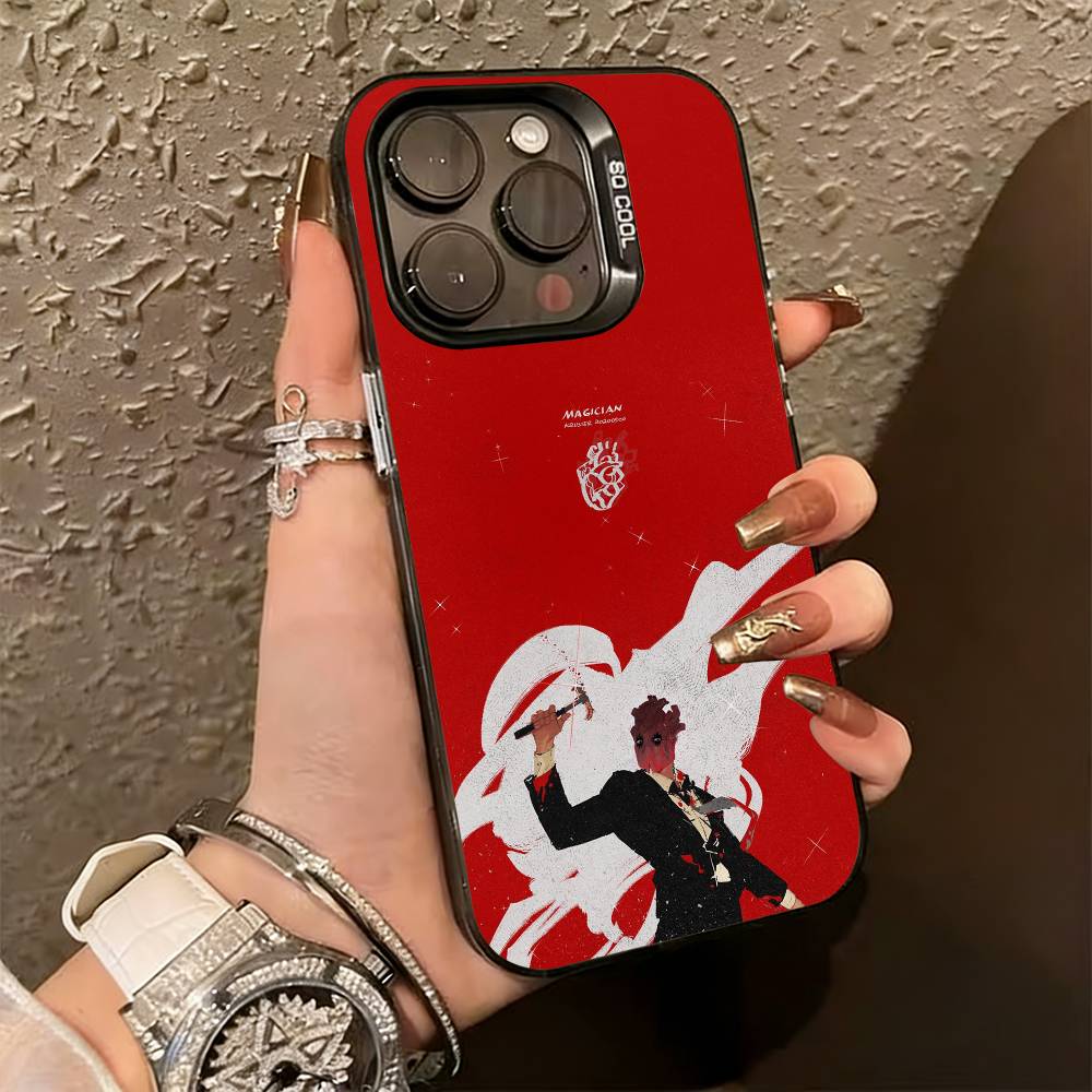 Dorohedoro Phone Case For iPhone 17,16,15,14,13,12,11 Plus,Pro Max,XS,Colorful Silver Black Cover