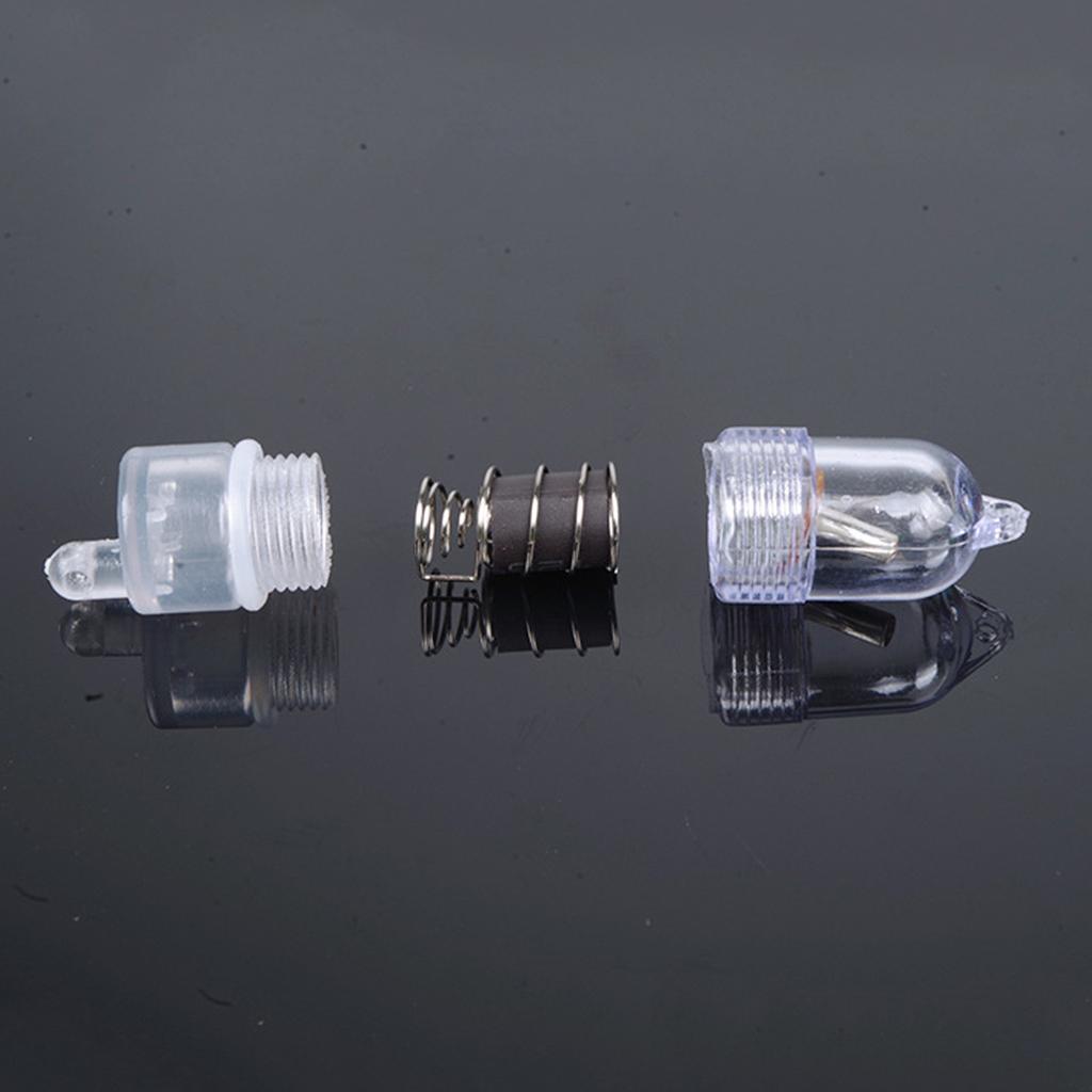 2Pcs Sensitive Bite Baits Alarm Lamp Fishing Rod Tip LED Light Outdoor Fishing Equipment Accessories Easy Installation