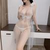 Sexy Underwear Mesh See-through Milk Princess Dress Water-soluble Flower Deep Small Chest Sexy Temptation Pure