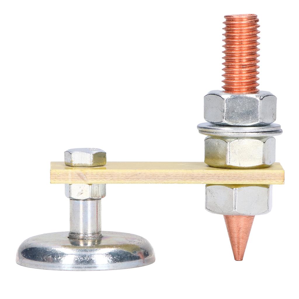 Магнитный сварочный зажим-поддержка Регулируемая сварочная поддержка Держатель массы с клеммным соединителем