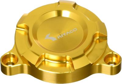 Крышка мотора ячейки KITACO GROM, анодированная золотом 316-1432030