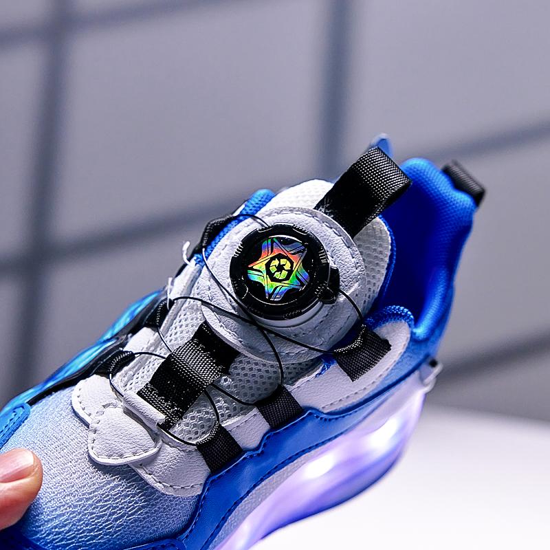 ДЕТСКАЯ четырехколесная зарядная обувь на плоской подошве, обувь со светодиодной лампой, обувь для бегунов, спортивная обувь для катания на роликовых коньках, коньки для девочек