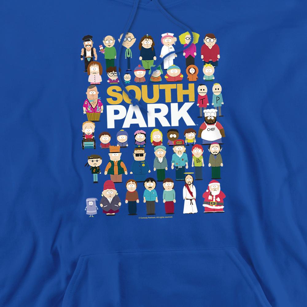 South Park Unisex Adult Full Cast Hoodie