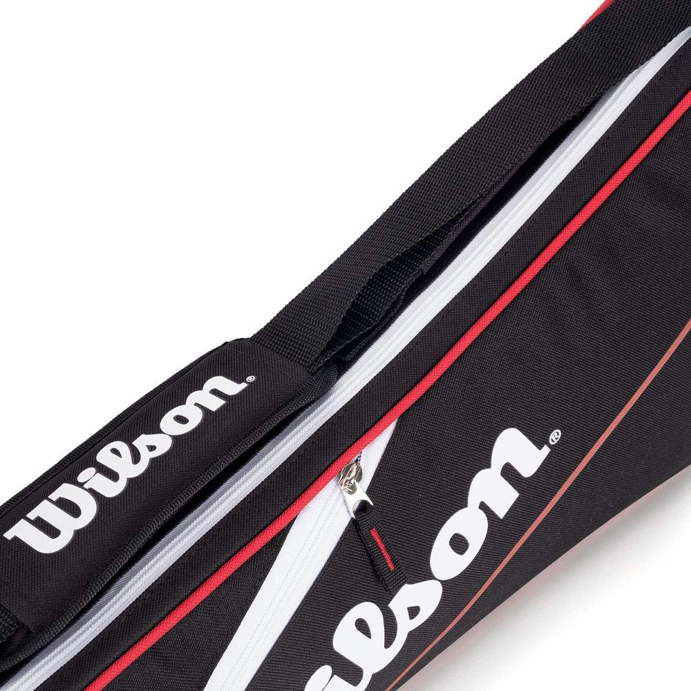 Теннисная сумка Wilson Advantage III Triple, Черно-белая