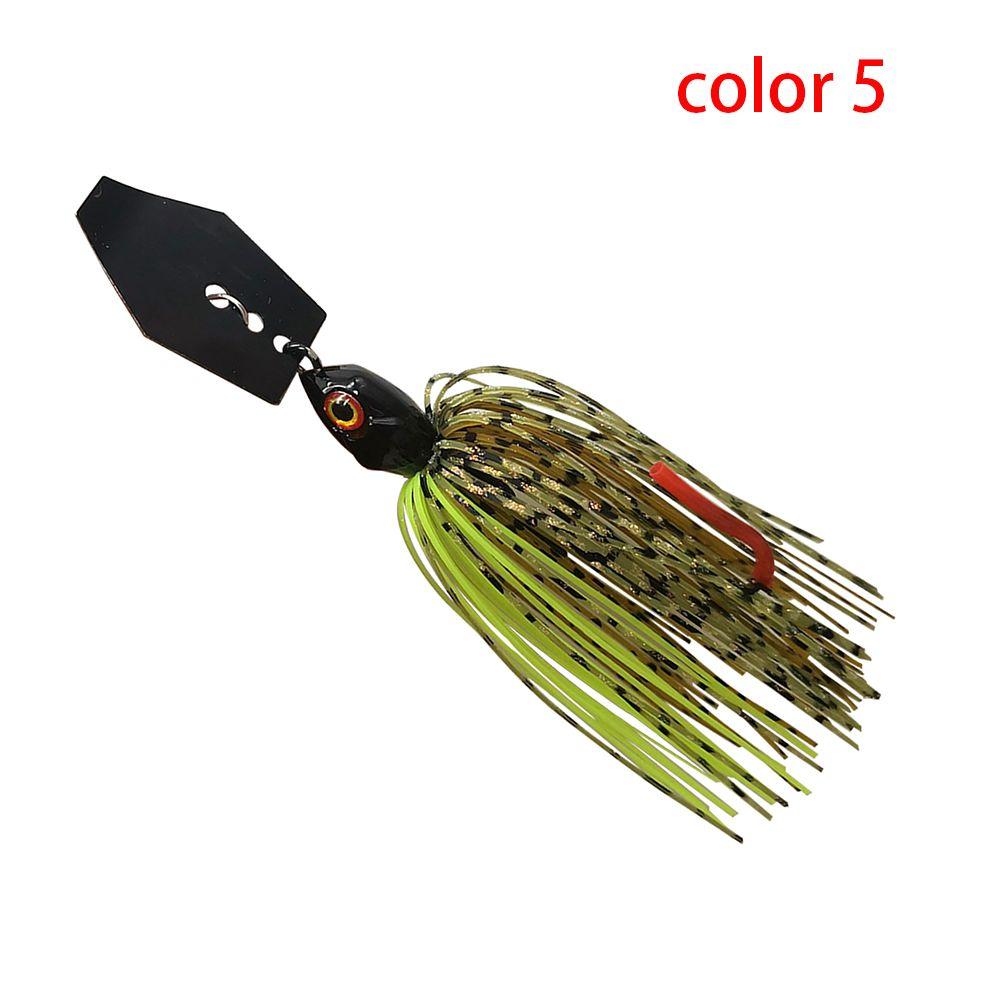 Мягкая приманка Chatter Bait Спиннербейт Воблер Незацепляйка Рыболовная приманка Для Басса Щуки Судака Рыбы