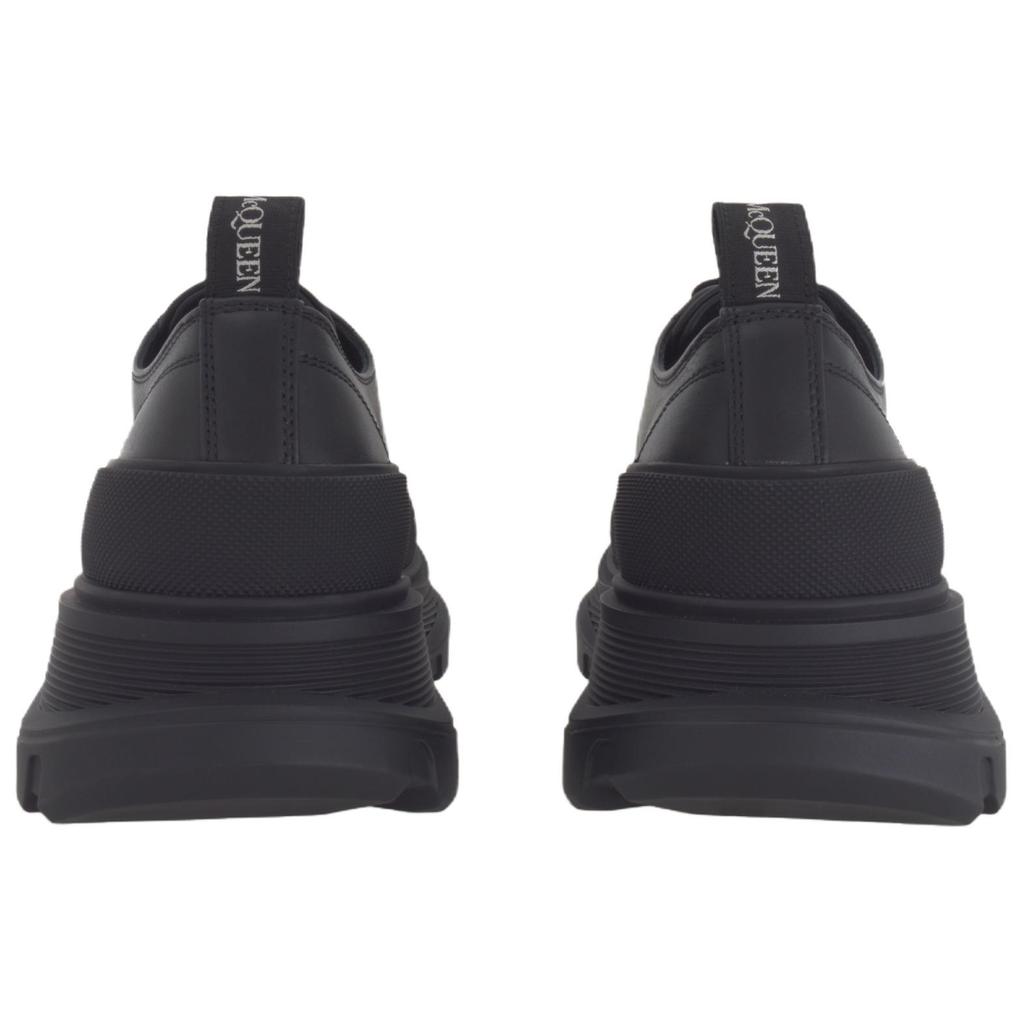 Alexander McQueen Tread Slick Canvas Sneakers 'All Black' Men's 705662WHZ621081