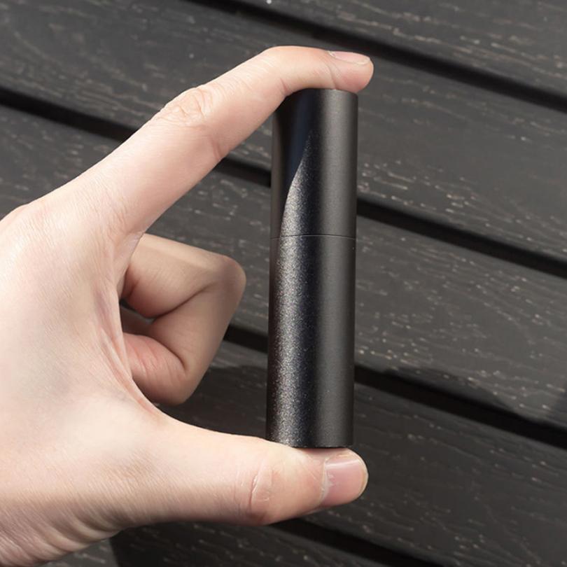 Мини-фонарик из алюминиевого сплава, зарядка через USB, встроенная литиевая батарея 14500, портативный светодиодный фонарик