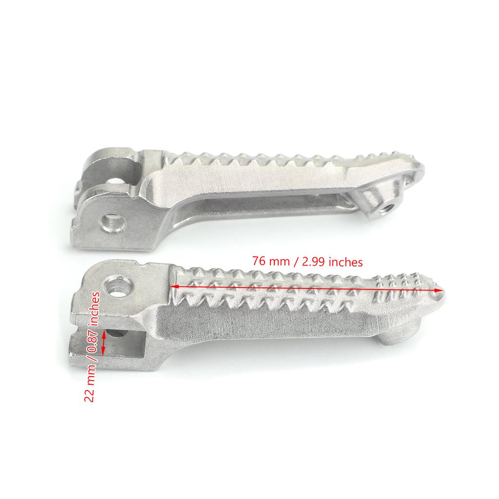 Front Footrests Foot Peg for BMW S1000RR K46 S1000R K47 HP4 K42 RnineT Racer K32