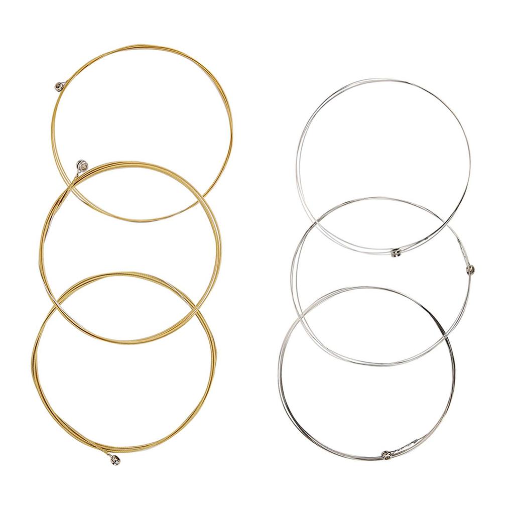 6 шт. набор струн для акустической гитары, сменная часть, аксессуар для классической народной гитары