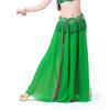 Шифоновая испанская юбка Блестящие сценические костюмы Мода Аксессуары для танца живота Женщины