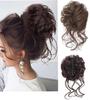 HAIR WALA™ Заколка-краб Синтетический пучок волос Небрежный кудрявый волнистый пучок волос Шиньон Пряди для волос Заколка-краб Хвост-пучок Кольцо-обертка для волос Для женщин Прическа наверх