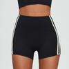 European and American Yoga High Waisted Exercise Hip Lifting Hot Pants with Contrasting Color Breathable Quick Drying Running and Fitness Shorts