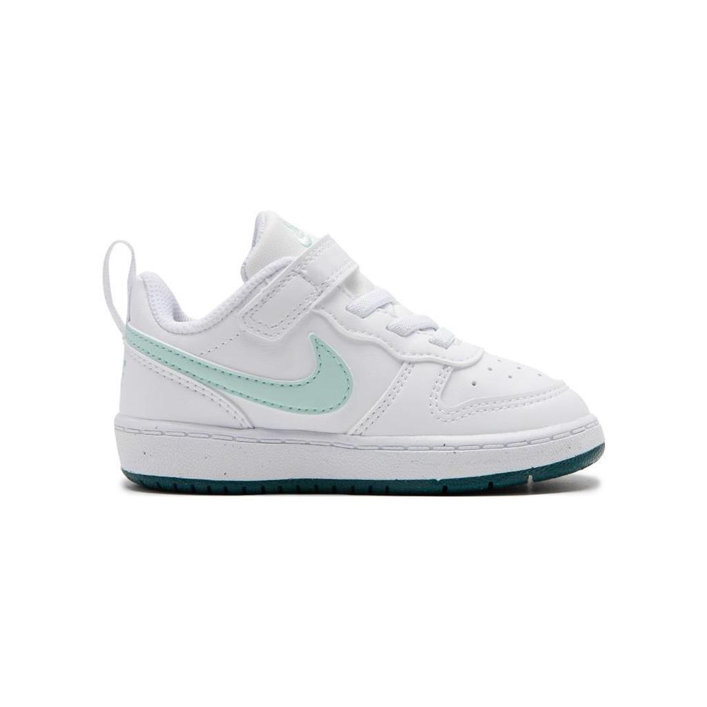 Nike Кроссовки Court Borough Low Recraft TD White Jade Ice Baby Geode-Teal DV5458-102