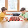 Игра HI-Q Шашки и Крестики-нолики для детей: Соединяющиеся детали, Складная доска