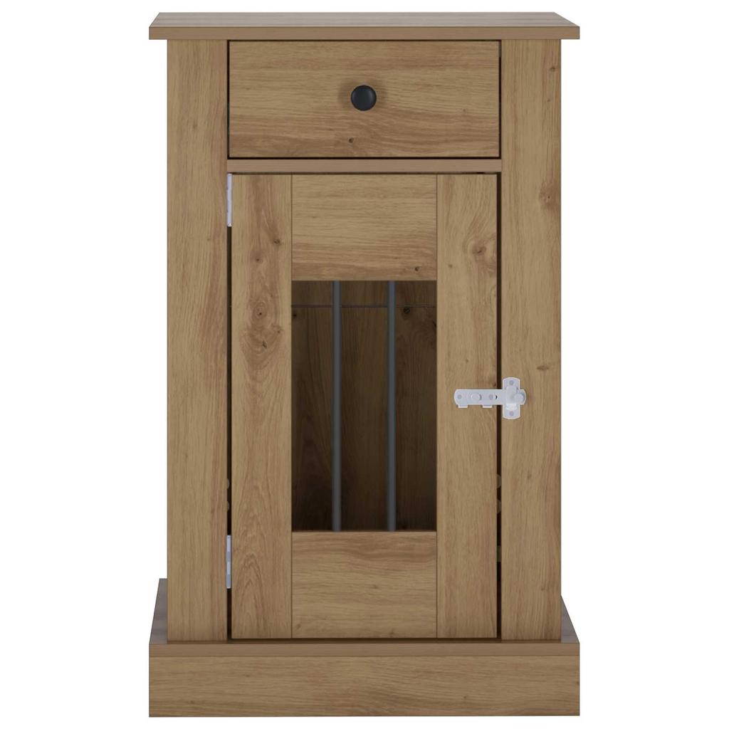 Dog Cage Furniture Artisan Oak 50 x 47.5 x 80 cm Engineered Wood