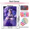 5DDIY Алмазная картина Мечтательный фиолетовый дракон Фея Мозаика Мультфильм Животное Вышивка Крестом Ремесла Украшения Дома Подарки
