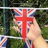 10m (32.8ft) 30 Flags UK British Flag String Flag Pennant Decoration Hanging Flag Pull Flag National Day Garden Decoration