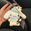 Sanrio Family Pompompurin Bag Pendant Cute Cartoon Plush Doll Pendant Key Chain Creative Bag Accessories