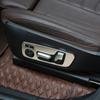 Для BMW X3 G01 2018-2022 кнопка регулировки автомобильного сиденья из нержавеющей стали, крышка рамки, декоративная наклейка, аксессуары для отделки