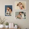 GIFT GARDEN Photo Frames, A3 Size, Lightweight, Wall-Mounted, White, Set of 3