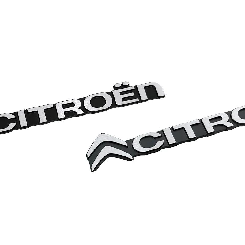 Car Fender Side Emblem Sticker for Citroen C4 C3 C5 C1 DS3 DS5 DS4 Jumper Xsara C-Elysee Picasso Nemo Rear Trunk Badge Styling alf123