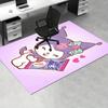 Office Rug Kero-chan, KitKat Anti-Slip Rug, Machine Washable for Living Room, Bedroom, Office, Multiple Sizes, Bedroom Mat, Decorative Mat, Durable Ma