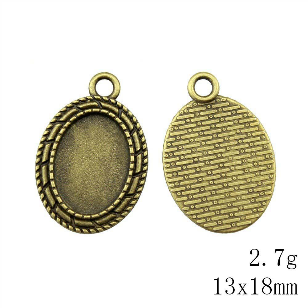 Подарки для женщин Ювелирные изделия и аксессуары Овальный стеклянный кабошон Подставка Поднос для установки Безель Аксессуары Детали DIY Аксессуары