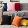 2 шт., высококачественные наволочки, против морщин, прочные, не выцветают, удобные, плюшевые, квадратные чехлы на подушки