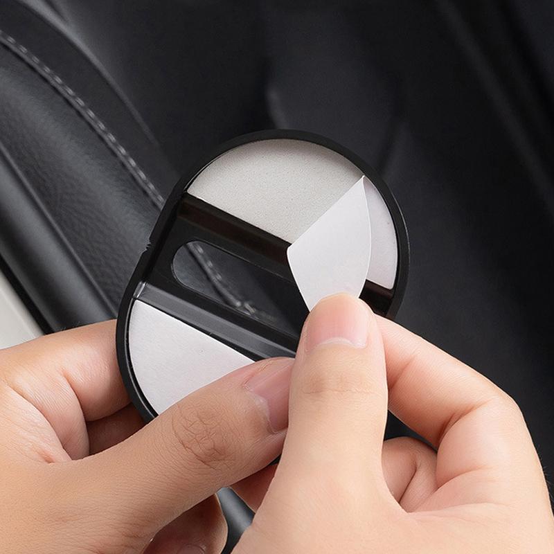 4pcs Car Lock Scratch-resistant Protective Cover Sticker Car Door Closing Shock Absorbing Pad Car Door Lock Anti-Collision Cover