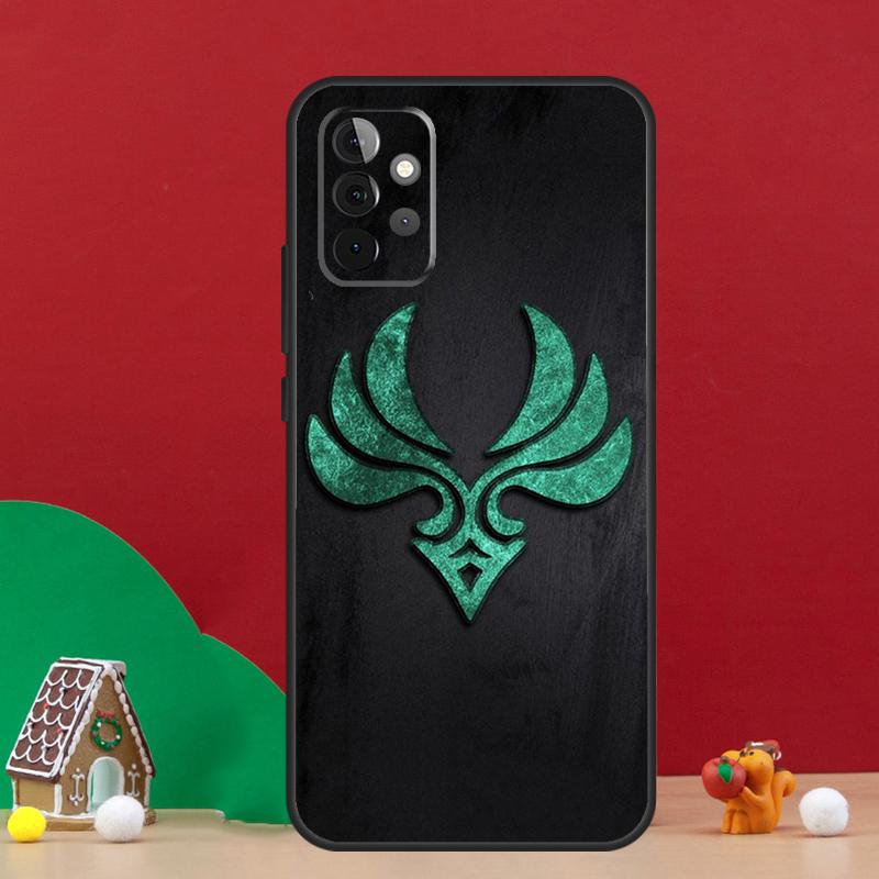 Genshin Impact Elements Case For Samsung Galaxy A56 A33 A13 A36 A23 A52 A32 A12 A54 A34 A14 A16 A53 A15 A35 A55 A17