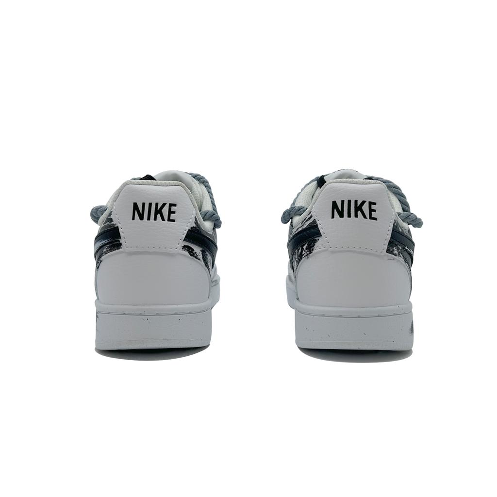Nike Court Vision Gothic Angel Leather Slip Resistant Cushioning Abrasion Resistant Low top Skateboard Shoes Unisex DH2987-101(team916-)