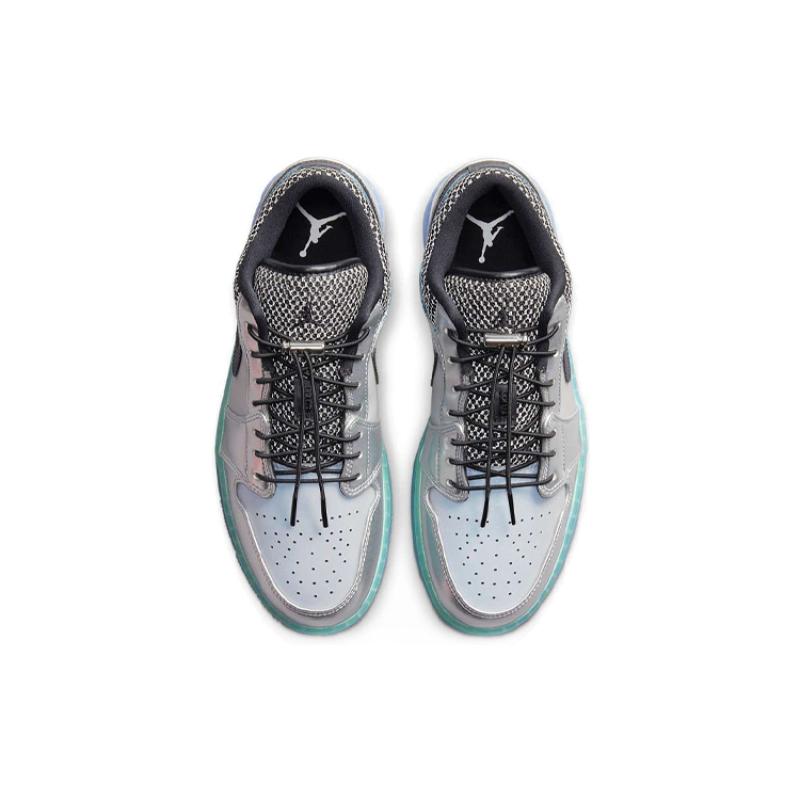 Женские кроссовки Air Jordan 1 Low Se 'Metallic Silver Gradient' DJ5199-109
