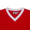 Fan Originals Mens United Wembley 1958 Crest Polyester V Neck T-Shirt