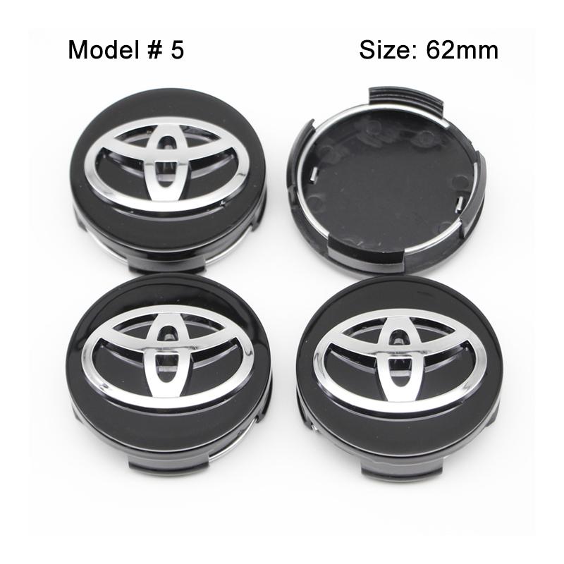 2026 Новые Для Toyota 57/62 мм Декоративная Накладка на Ступицу Колеса Автомобиля Значок Колпачки Ступицы Авто для Toyota C-hr Rav4 Yaris Hilux Avensis Prius