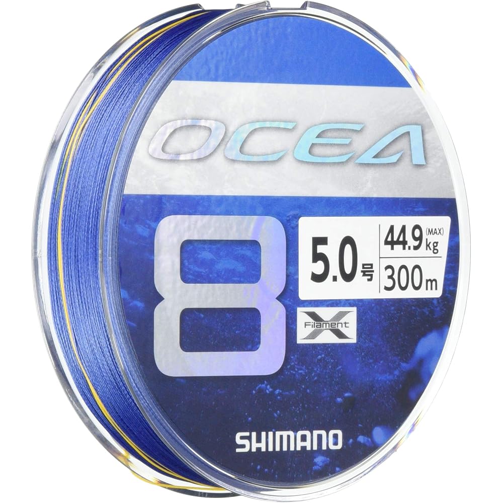 Рыболовная леска Shimano Ocea 8 300м 5.0号 SW Navy LD-A71S