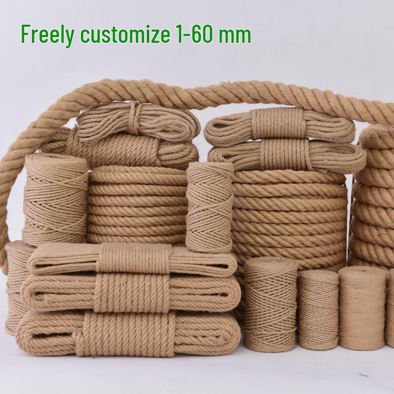 DAMELLE Natural Hemp Rope for DIY Crafts
